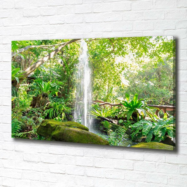 Foto canvas Waterval