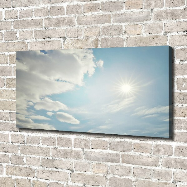 Foto op canvas Wolken aan de hemel