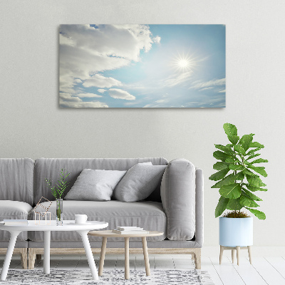Foto op canvas Wolken aan de hemel