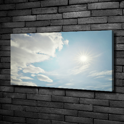 Foto op canvas Wolken aan de hemel