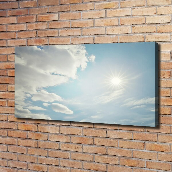 Foto op canvas Wolken aan de hemel
