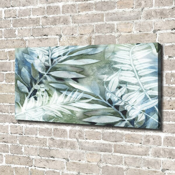 Foto canvas Bladeren