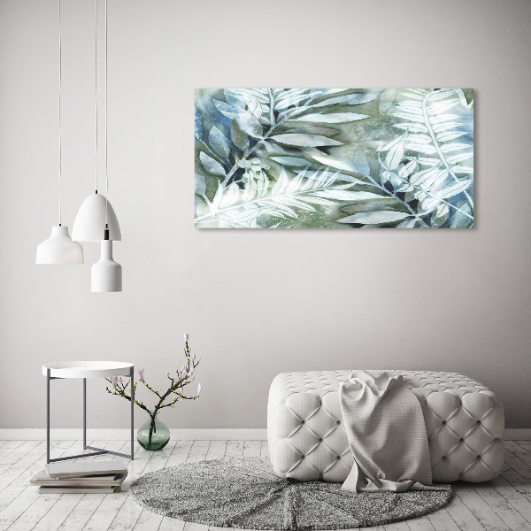 Foto canvas Bladeren