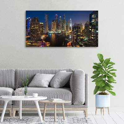 Canvas schilderij Dubai Marina