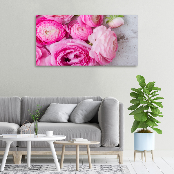 Canvas schilderij Wilde rozen