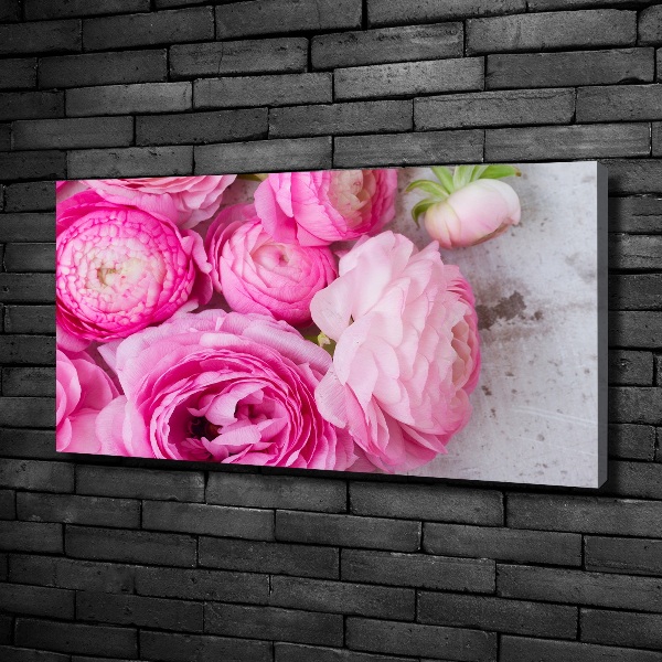Canvas schilderij Wilde rozen