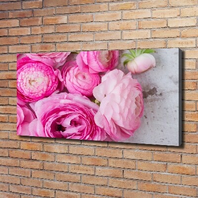 Canvas schilderij Wilde rozen