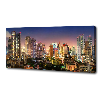 Foto canvas Bangkok 's nachts