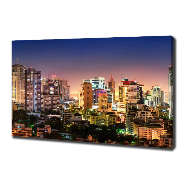 Foto canvas Bangkok 's nachts