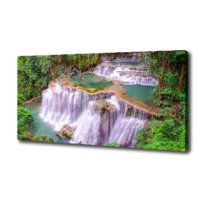 Canvas schilderij Thaise waterval