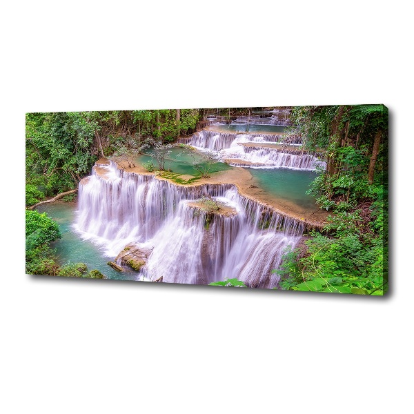 Canvas schilderij Thaise waterval