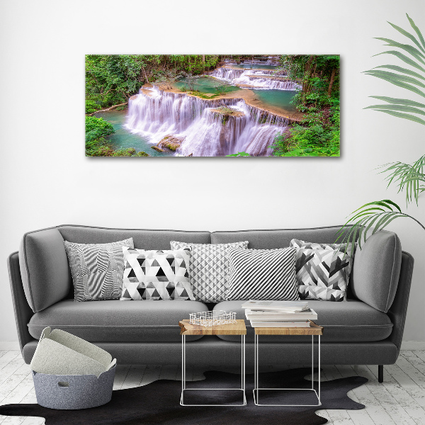 Canvas schilderij Thaise waterval