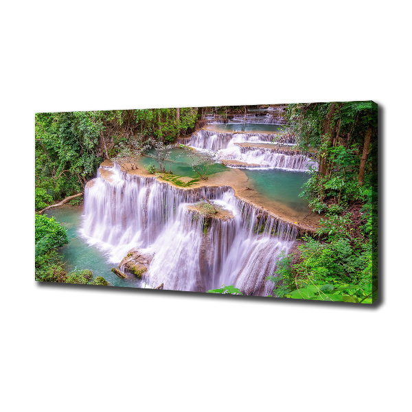 Canvas schilderij Thaise waterval