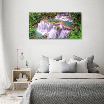 Canvas schilderij Thaise waterval