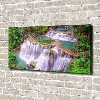 Canvas schilderij Thaise waterval