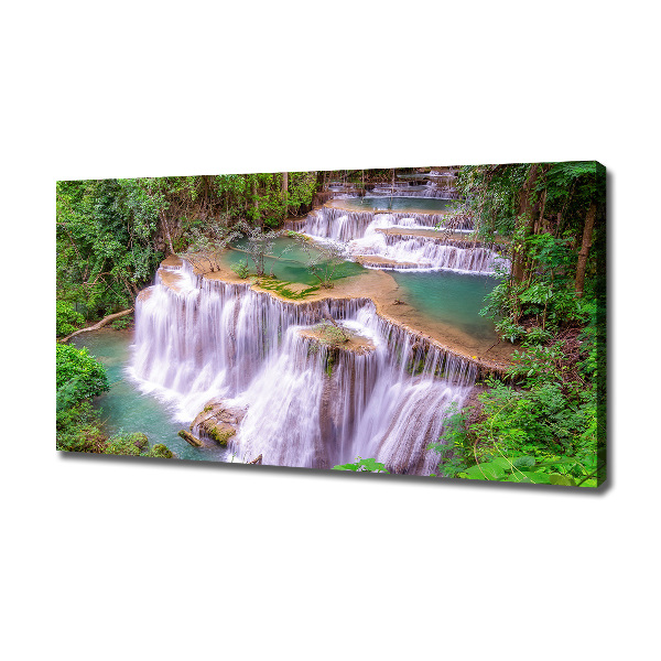 Canvas schilderij Thaise waterval