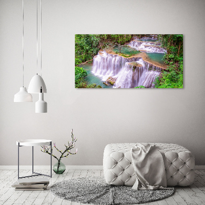 Canvas schilderij Thaise waterval