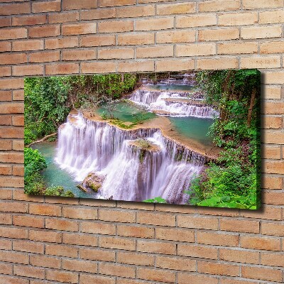 Canvas schilderij Thaise waterval