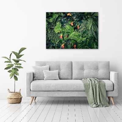 Schilderij op canvas Exotische jungle