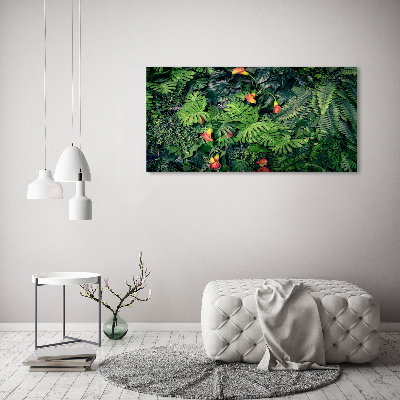 Schilderij op canvas Exotische jungle