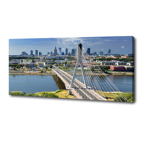 Schilderij op canvas Warschau, Polen