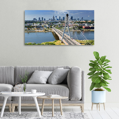 Schilderij op canvas Warschau, Polen