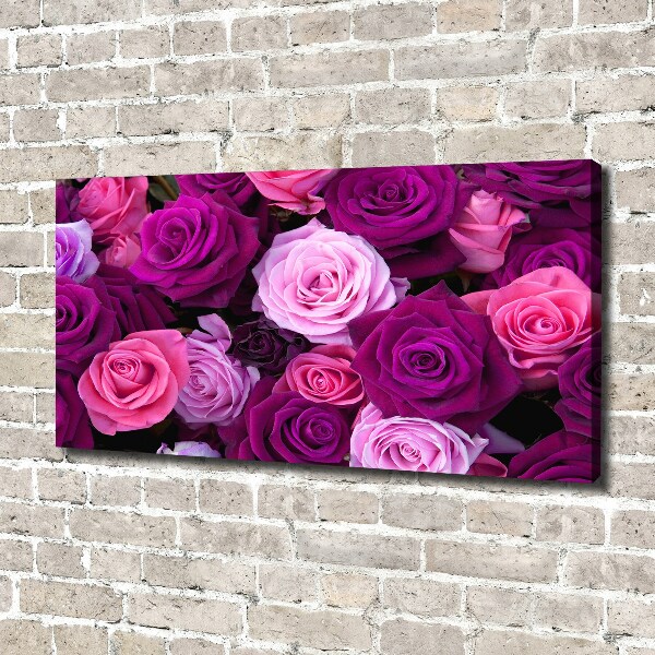 Foto op canvas Rozen