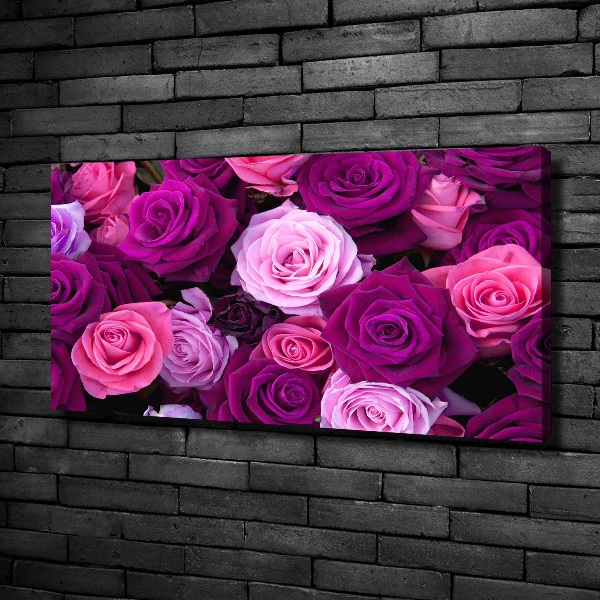 Foto op canvas Rozen