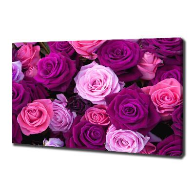 Foto op canvas Rozen