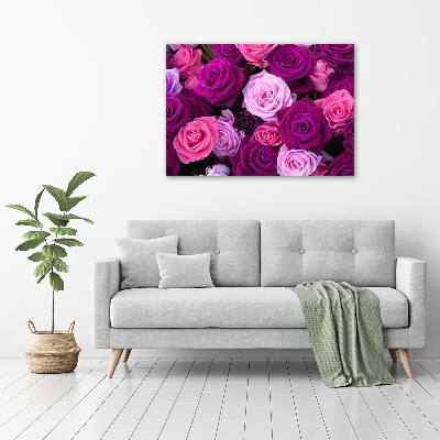 Foto op canvas Rozen