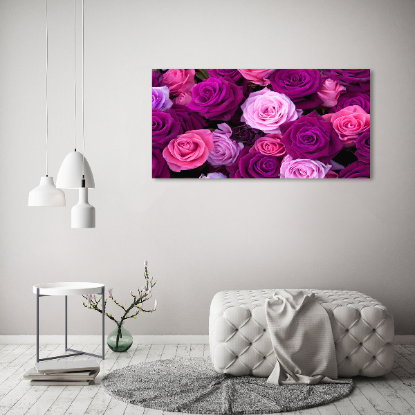 Foto op canvas Rozen