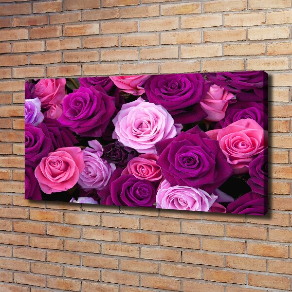 Foto op canvas Rozen