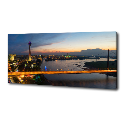 Canvas foto Düsseldorf, Duitsland