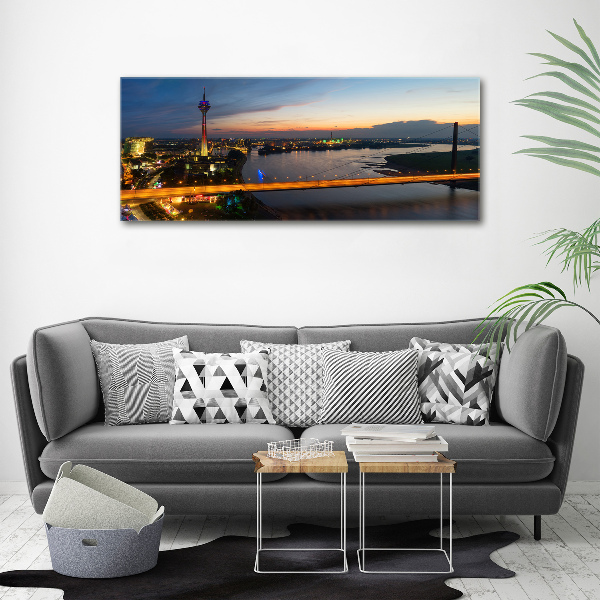 Canvas foto Düsseldorf, Duitsland