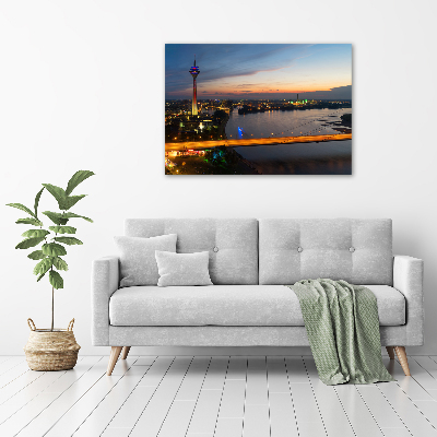Canvas foto Düsseldorf, Duitsland