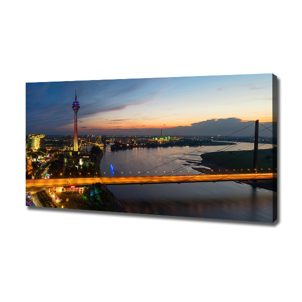 Canvas foto Düsseldorf, Duitsland