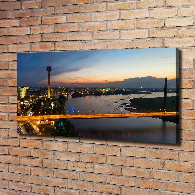 Canvas foto Düsseldorf, Duitsland
