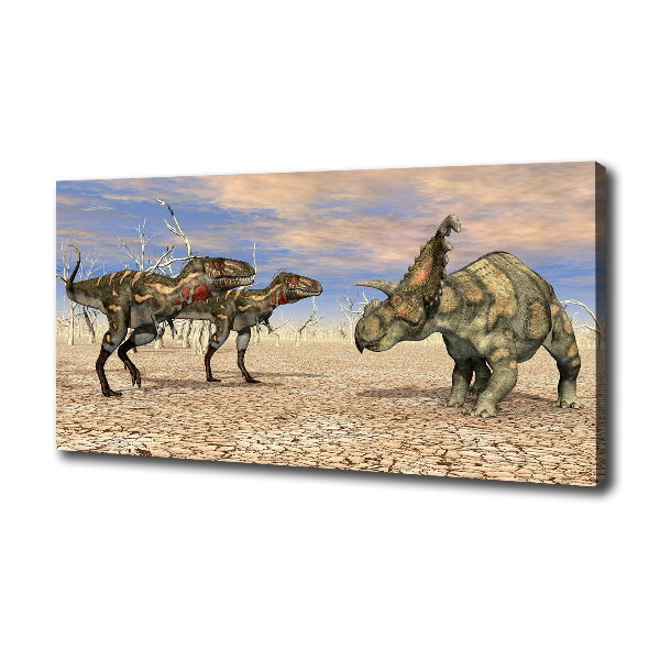 Canvas foto Dinosaurussen
