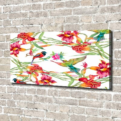 Foto canvas Exotische vogels