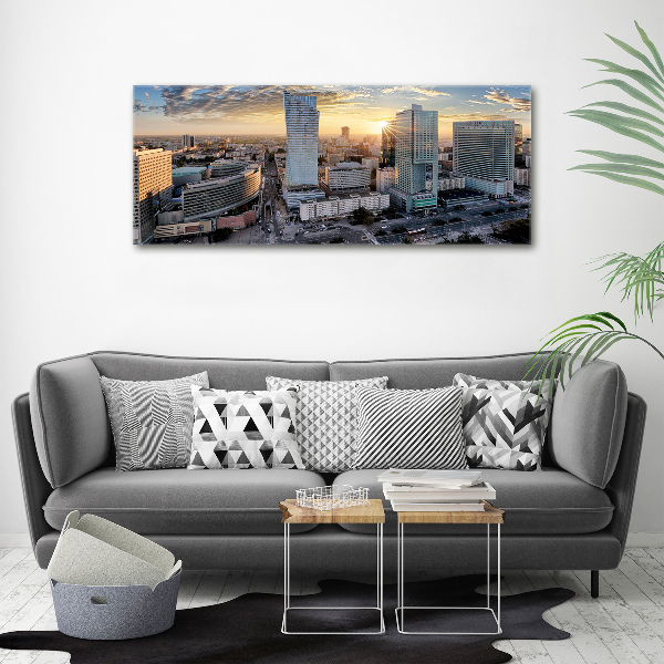 Schilderij op canvas Warschau, Polen