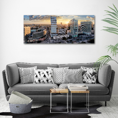 Schilderij op canvas Warschau, Polen