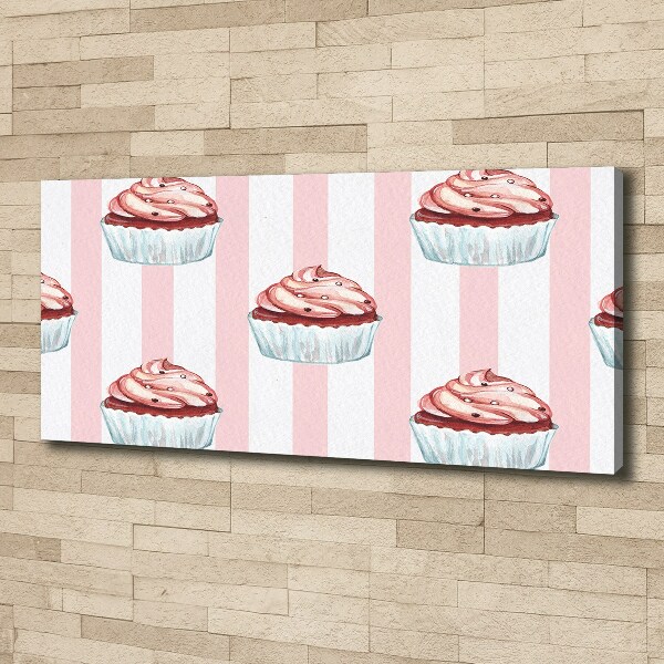 Canvas foto Cupcakes