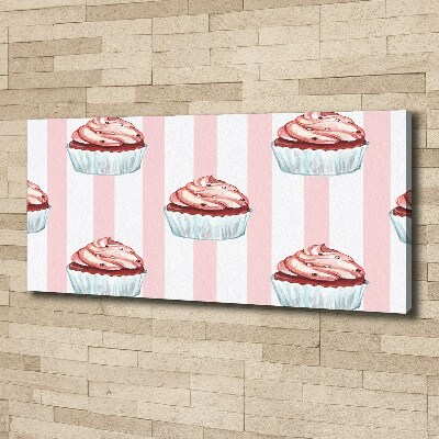 Canvas foto Cupcakes