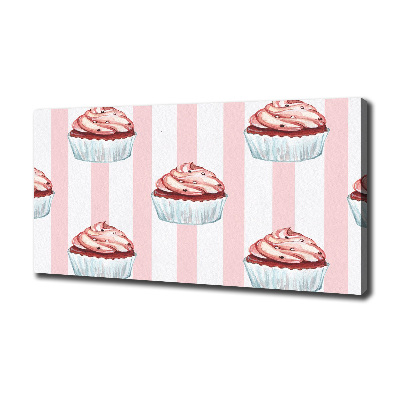 Canvas foto Cupcakes