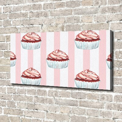 Canvas foto Cupcakes