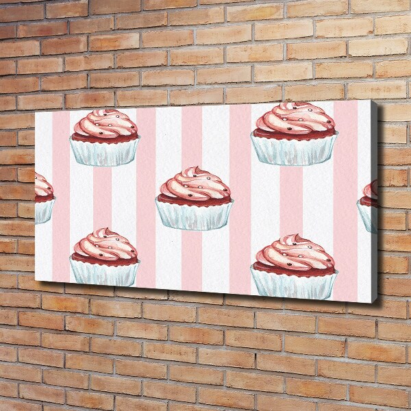 Canvas foto Cupcakes