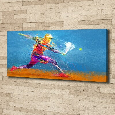 Foto op canvas Tennisspeler