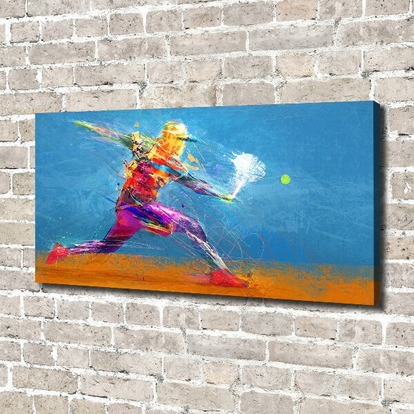 Foto op canvas Tennisspeler