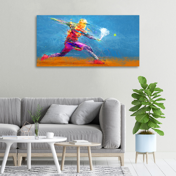 Foto op canvas Tennisspeler