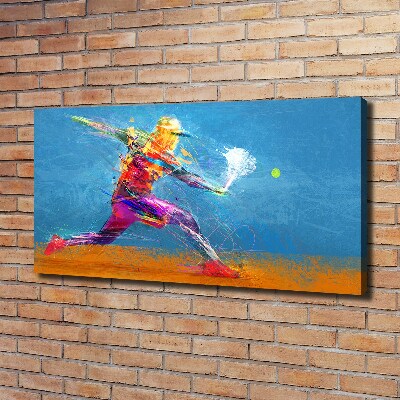 Foto op canvas Tennisspeler